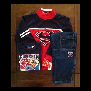 Boys 3 Piece Superman Set